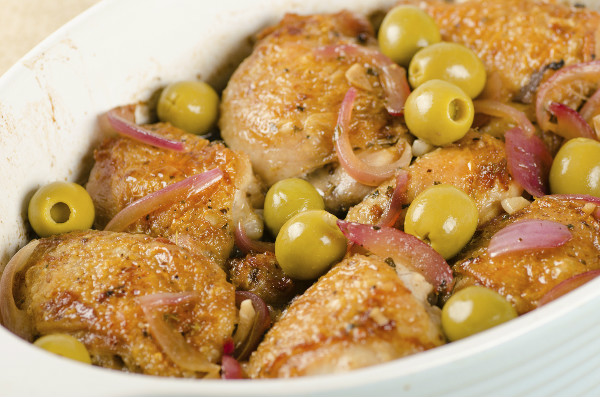 Pollo con Aceitunas