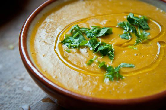 Crema de boniato y coco