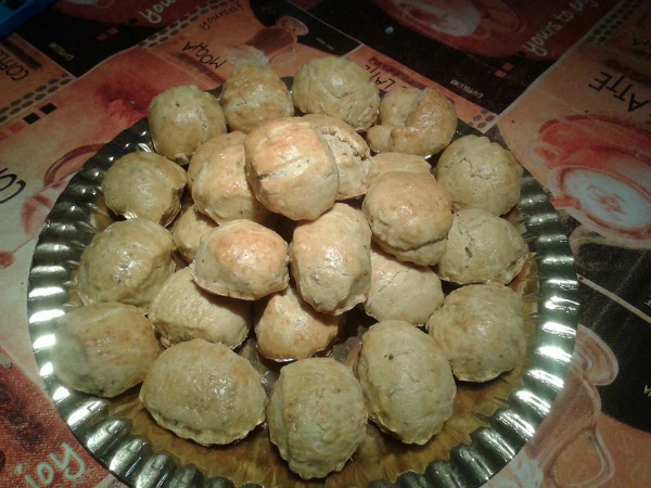 Bizcochitos de anís sin azucar