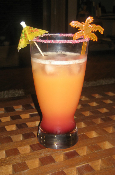 BATIDO DE MELOCOTON Y COCO