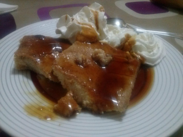 LECHE ASADA ... receta gomera