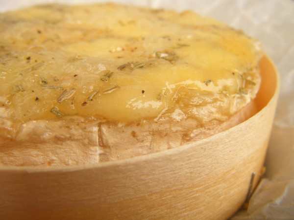Fondue de Camembert en su caja