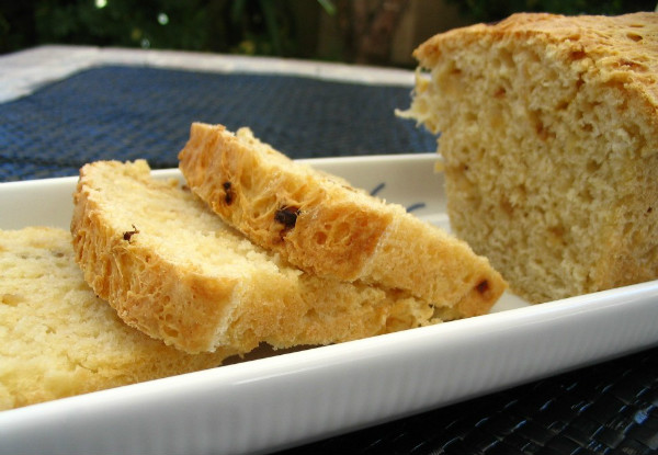 Pan jugoso de cebolla