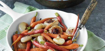 Verduras glaseadas