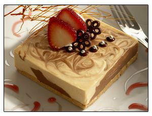 Cheesecake con mantequilla de cacahuete