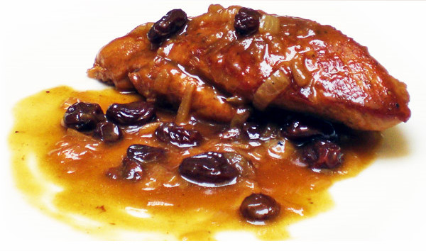 Solomillo de cerdo con salsa Pedro Ximenez