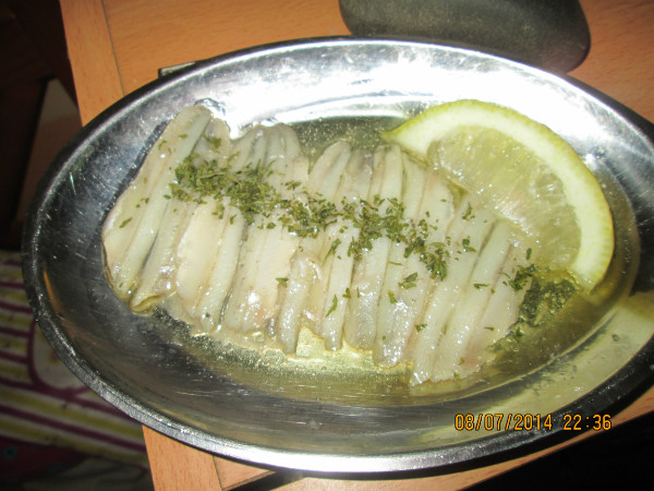boquerones en limon a la malagueña