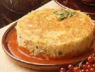 Pastel de arroz y atun