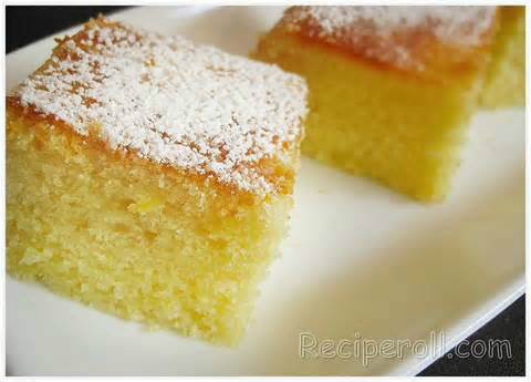 bizcocho de yogur de limón