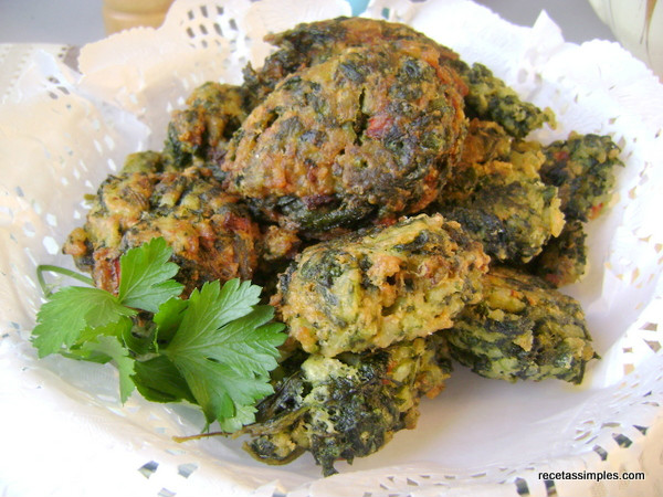 Bocaditos de espinaca y arroz integral