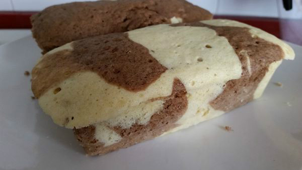 BIZCOCHO MARMOL AL MICROONDAS