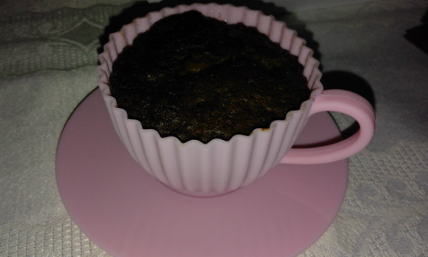 Mug cake brownie